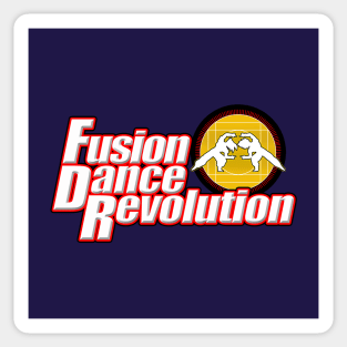 Japanese Anime Manga Funny Retro Fusion Dancing Game Parody Sticker